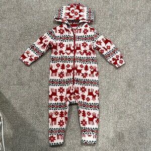 Hanna Andersson Red and White Kids Pajamas